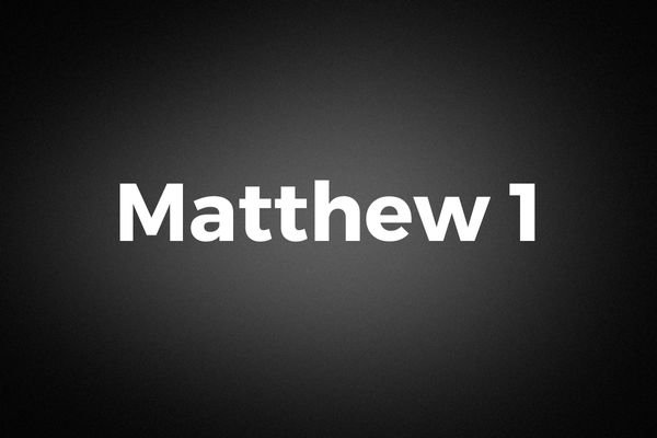 Matthew 1