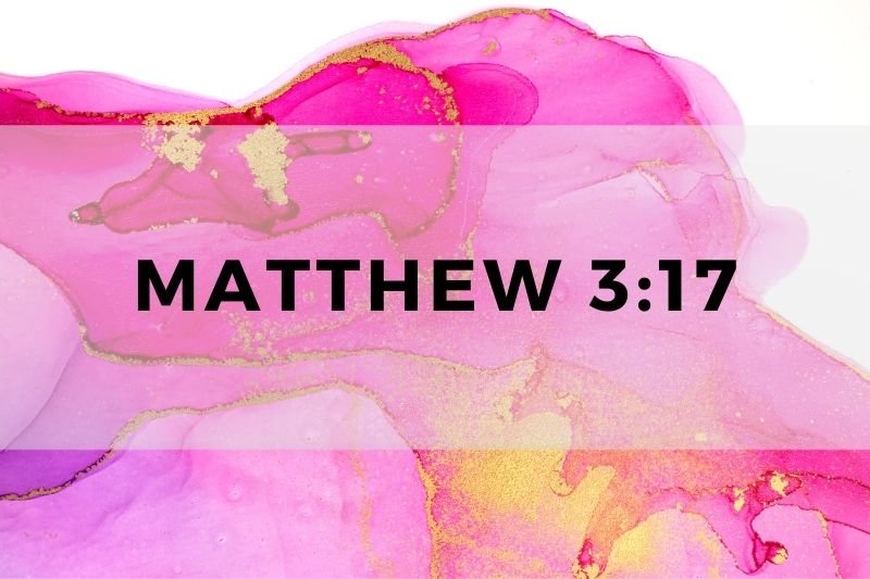 Matthew 3:17