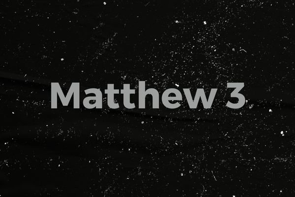 Matthew 3