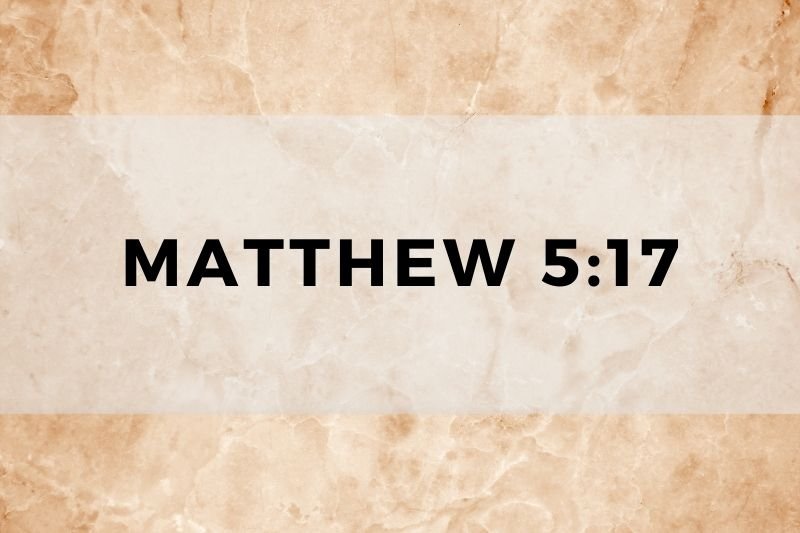 Matthew 5:17